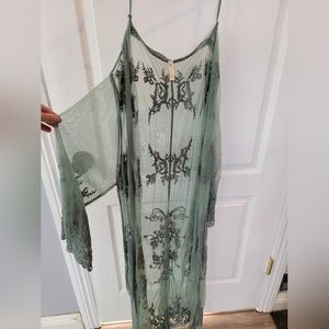 Wishlist Sage Kimono One size